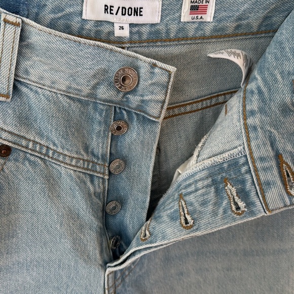 RE/DONE Button Up Jeans Size 26 - Picture 5 of 12